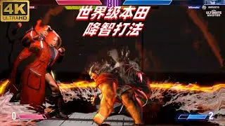 街霸6：这是见过最狠的本田，降智打法暴揍日本高手 4K