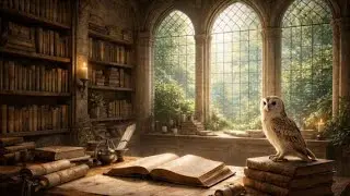 A Study in Stillness | Relaxing Harp Music for Studying, Concentration and Meditation