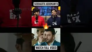 The Name is Siddharth Abhimanyu 😱 #Arvindswamy #thanioruvan #jayamravi #mraja