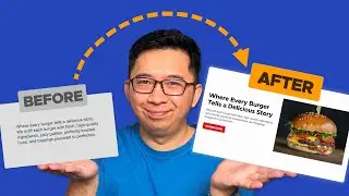 Transform Boring Text Into a Professional Website Design (Step-By-Step Tutorial)
