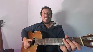 The sixth minor descending interval on the guitar