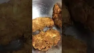 Hot Honey BBQ Chicken Tenders #subscribe #food #youtubeshorts