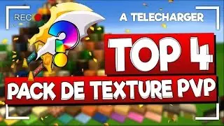 TOP 4 TEXTURE PACK PVP MINECRAFT FR