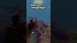 bro really thought that was water 😂 #fortnitememes #chapter2remix #dingdong