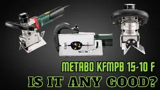 We test the Metabo KFM Plate Beveler in the fab shop!