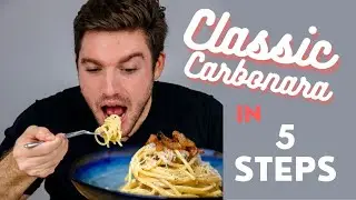 CARBONARA PASTA | ITALIAN CLASSIC DISH