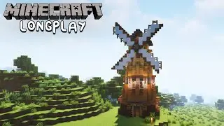 Minecraft Survival [1.19]: Relaxing Longplay #4 - Building a Windmill (No Commentary)