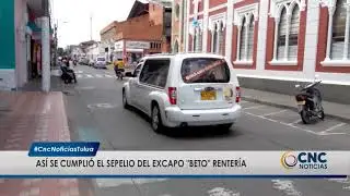 Detalles del sepelio de “Beto” Rentería en el Corazón del Valle