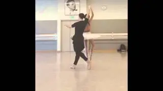 Swan lake 1st rehearsals