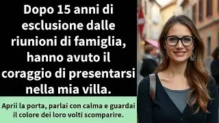 Dopo 15 anni di esclusione dalle riunioni di famiglia, hanno avuto il coraggio di presentarsi nella