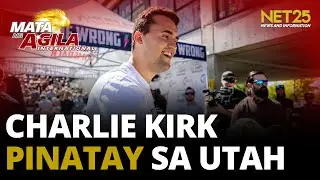 Conservative commentator Charlie Kirk pinatay sa Utah
