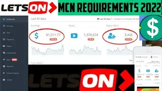 how to join mcn network | letson mcn requirement | letson mcn joining