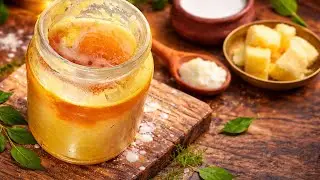 How to Make Pure Homemade Ghee from Milk Cream | Traditional Desi Ghee