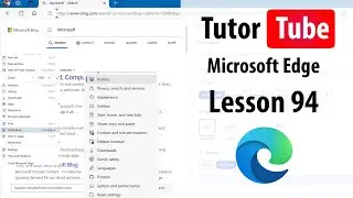 Microsoft Edge - Lesson 94 - Search Filters