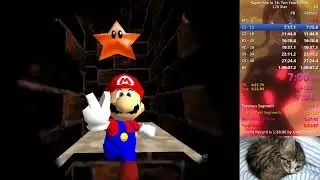 Super Mario 74 Ten Years After 120 Star 1:34:41 (World Record)