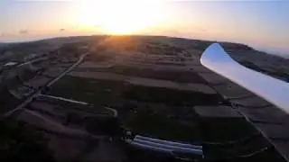 GoPro Sunset Flight - Dynam HawkSky V2