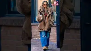 Jennifer Lopez's Stunning Street Style 🔥 #JLo #JenniferLopez #StreetStyle #Shorts