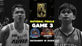 GAME 3 ABRA AT QUEZON LAST 2 MINUTES PLUS OVERTIME DECEMBER 16 2025