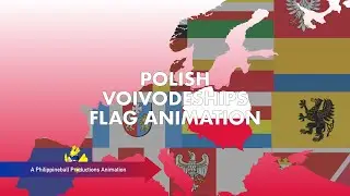 Polish Voivodeships Flag Animation