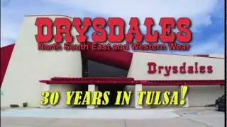 Drysdales 30th Anniversary TV ad