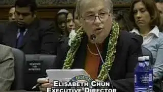 Early Education Hearing: Elizabeth Chun