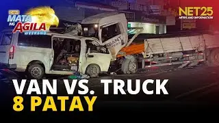 8 patay sa salpukan ng truck at van sa Isabela