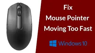 How to Fix Mouse Pointer Moving Too Fast?