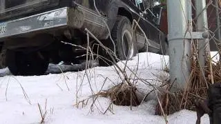 Cold start fail exhaust shot 1981 Jeep J-10 Laredo