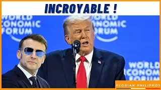 &laquo;&nbsp;Imb&eacute;cile !&nbsp;&raquo; : Trump d&eacute;monte Macron et Davos !