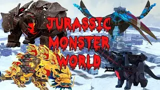 JMW. Dino War - Destroying Metal Monsters. Solo gameplay