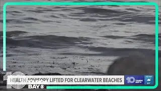 No swim advisory lifted for Clearwater-area beaches
