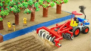 💥👉 DIY Tractor Making Modern Plow Machine for Gardening, Mini Farming | HP Mini DIY Tractor