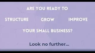 Small Business Structure - Training