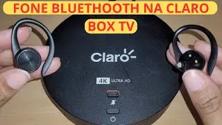 como colocar fone de ouvido bluethooth na claro box tv 4k ultra hd