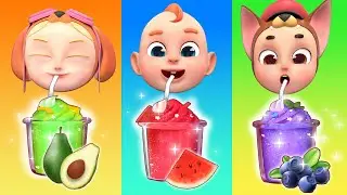 Which Color Do You Want | Learn Color Juice Song | Rosoo Kindergarten Nursery Rhymes & Kids Songs