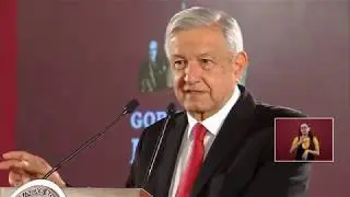 Plataforma para denunciar corrupción. Conferencia presidente AMLO