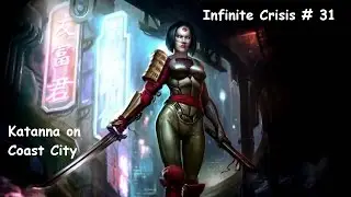 KATANA, KEEPER OF THE SOULTAKER! - Infinite Crisis # 31 Katana on CC