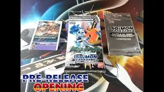Digimon Battle of Omni (BT05) PreRelease Kit Opening