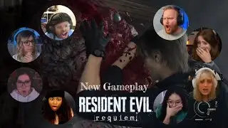Leon & Grace New Gameplay Boss Fight and Chainsaw Man | Resident Evil 9 - Requiem | Reaction Mashup
