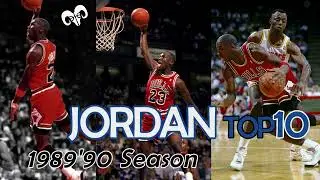 Michael Jordan Top 10 ~1989'90 Season