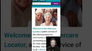 Eldercare Locator - Local Resources For Older Adults and Their Families  #eldercare