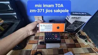 Review mic imam toa zm 371 New 