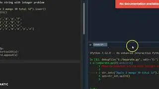 python splitting string and integer