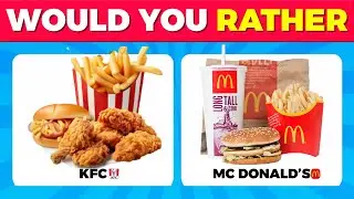 Would You Rather: Junk Food Edition 🍕🍔🌮 | The Toughest Choices Ever! | Quiz Phoenix