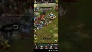 Clash of Kings-K:1907... All run away in the Vein against 1100%+ archer 😂 CRAZY KILL!!!