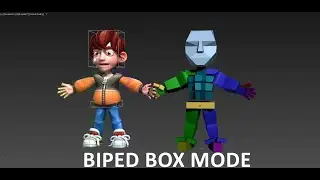 Improving 3DsMax Biped visuals for Animation (Box Mode)