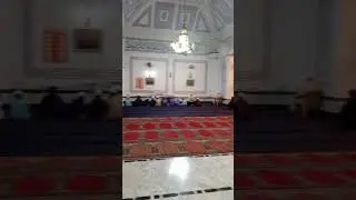 Beautiful architecture inside Mosque