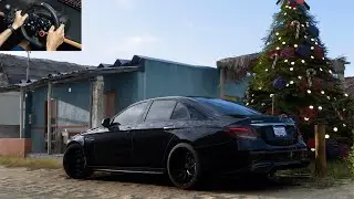 933HP AMG E63 S &mdash; Super Sedan Madness! | Forza Horizon 5 Logitech G29 Wheel Gameplay