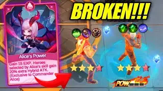 FINALLY COMMANDER ALICE POWER CARD HAS ARRIVED!! (Magic Chess Go Go)