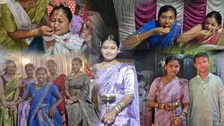 মা আৰু খুৰীক কি লগাই দিলে কন্যা কোলা লওঁতে😲😂ll তুলনী বিয়া Gargee Hazarika l Pijushh